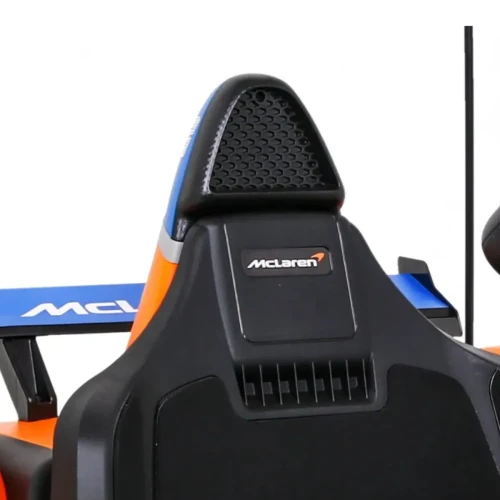 Pomaranczowy samochodzik elektryczny dla dzieci Gokart McLaren Drift.webp