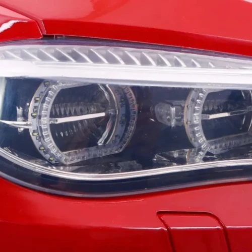 Czerwone auto na akumulator dla 5 latka SUV BMW X6M XXL dla 2 dzieci.webp