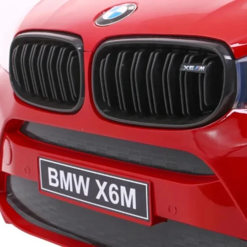 Czerwone auto na akumulator SUV BMW X6M XXL dla 2 dzieci.webp