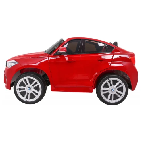 Czerwone elektryczne auto dla dziecka SUV BMW X6M XXL dla 2 dzieci.webp
