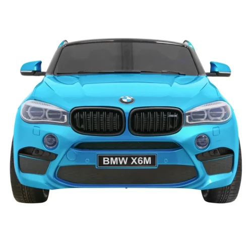 Niebieskie elektryczne auto dla dzieci SUV BMW X6M XXL dla 2 dzieci.webp