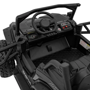 Czarne auto na akumulator dla 7 latka Buggy dla Dzieci - HONDA Talon 4x4.webp
