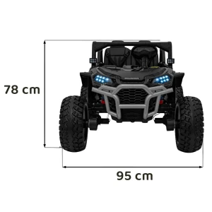 Czarny samochodzik elektryczny dla dzieci Buggy dla Dzieci - HONDA Talon 4x4.webp