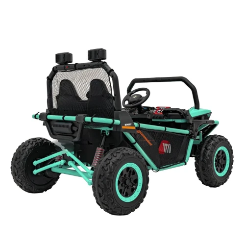 Zielony samochod dla dzieci na akumulator Buggy na Akumulator - FASTER.webp