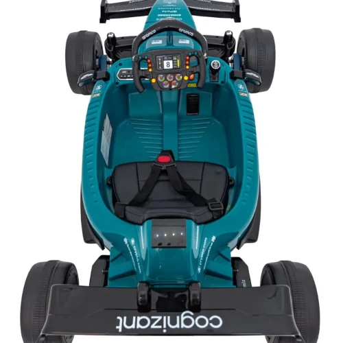 Zielone auto na akumulator dla 5 latkaFormuła 1 Aston Martin Cognizant Aramco.webp