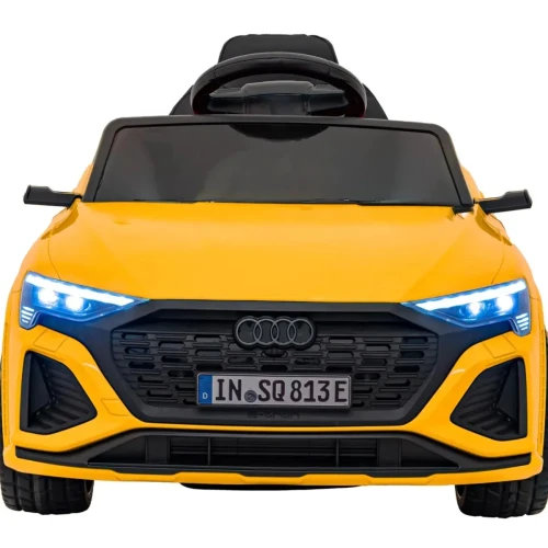 Żółte auto dla dziecka na akumulator Audi SQ8.webp