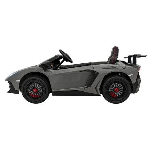 Szare auto na akumulator dla 5 latka Lamborghini Aventador SV.webp