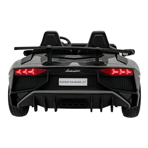 Szare auto na pilot dla dziecka Lamborghini Aventador SV.webp