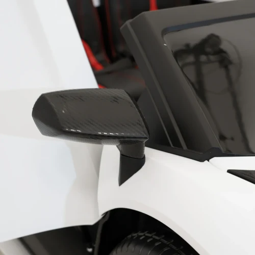 Biały elektryczny samochód dla dzieci  Lamborghini Aventador SV.webp