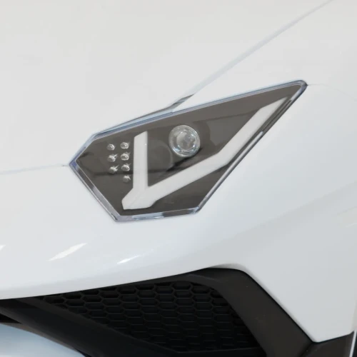 Biały samochod dla dziecka na pilot    Lamborghini Aventador SV.webp