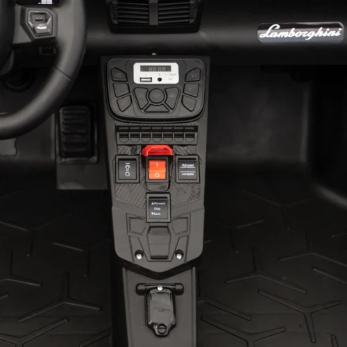 Biały samochodzik dla dziecka na akumulator  Lamborghini Aventador SV.webp