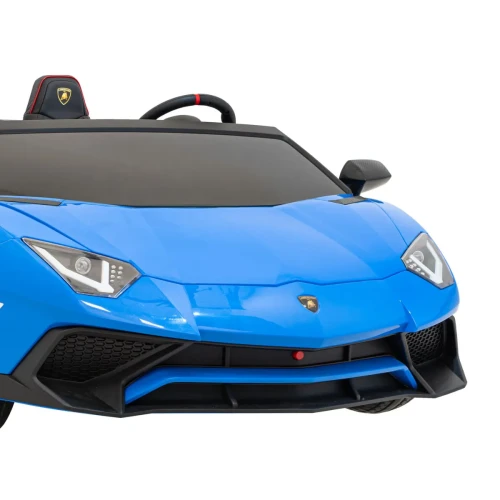 Niebieskie auto na akumulator  Lamborghini Aventador SV.webp
