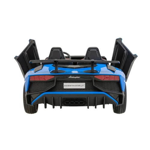 Niebieskie auto na pilot dla dziecka Lamborghini Aventador SV.webp
