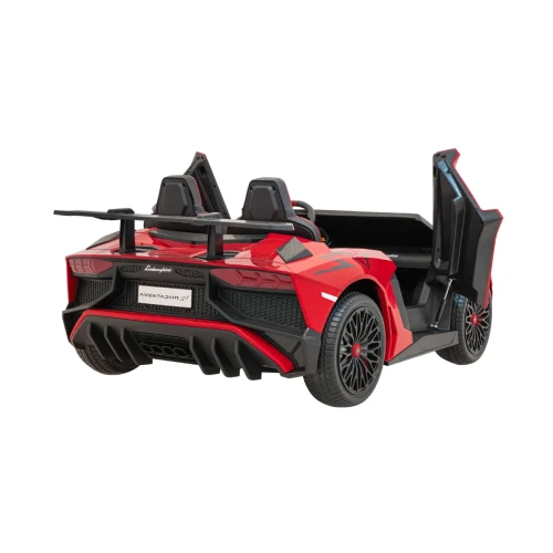 Czerwone auto elektryczne dla dzieci Lamborghini Aventador SV.webp