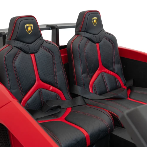 Czerwone elektryczne auto dla dzieci Lamborghini Aventador SV.webp