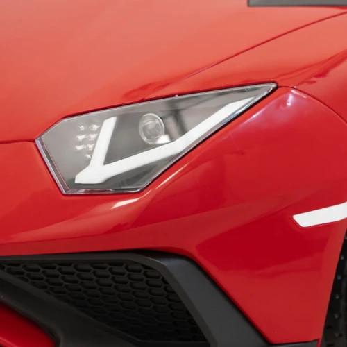 Czerwony samochod dla dziecka na pilot Lamborghini Aventador SV.webp