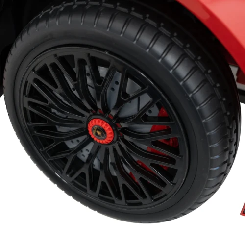 Czerwony samochodzik elektryczny dla dzieci Lamborghini Aventador SV.webp