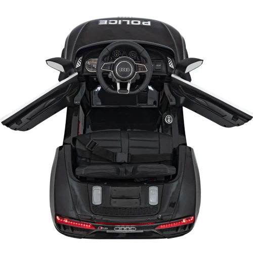 Policyjny elektryczny samochód dla dzieci Audi R8.webp