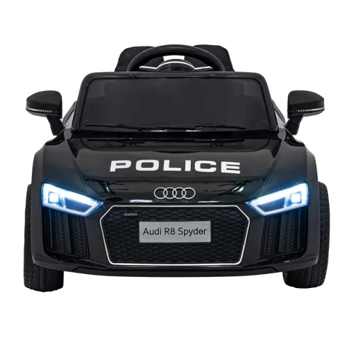 Policyjny samochodzik elektryczny dla dzieci Audi R8.webp