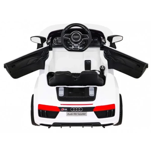Białe auto na pilot dla dziecka Audi R8.webp