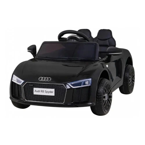 Czarne auto elektryczne dla Audi R8.webp