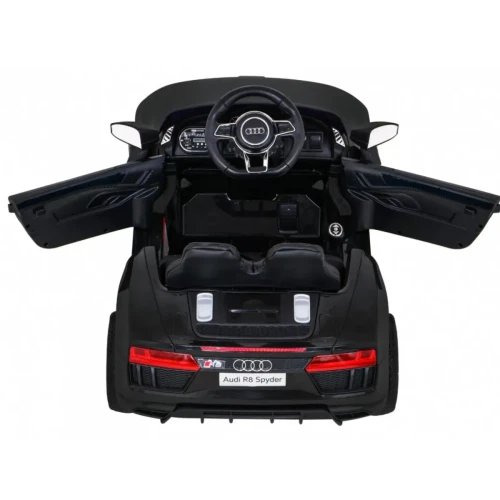 Czarne auto na pilot dla dziecka Audi R8.webp