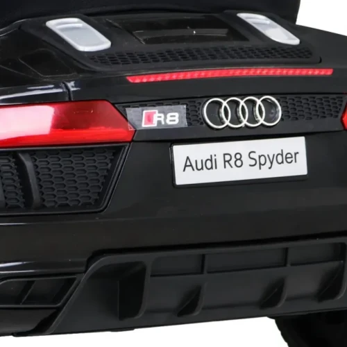 Czarny elektryczny samochód dla dzieci Audi R8.webp
