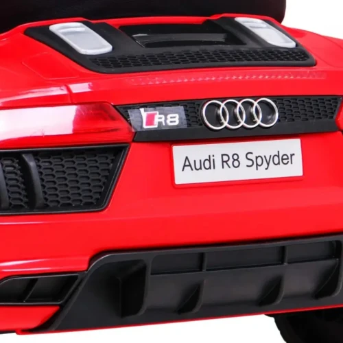 Czerwony elektryczny samochód dla dzieci Audi R8.webp