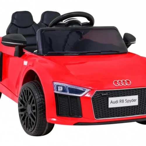 Czerwony samochód elektryczny dla dzieci Audi R8.webp
