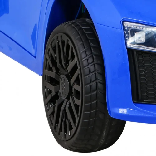 Niebieski samochod dla dziecka na pilot Audi R8.webp