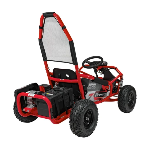 Czerwone auto elektryczne dla dzieci Buggy dla Dziecka - Gokart MUD MONSTER.webp