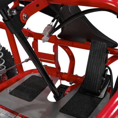 Czerwone auto na akumulator dla 6 latka Buggy dla Dziecka - Gokart MUD MONSTER.webp