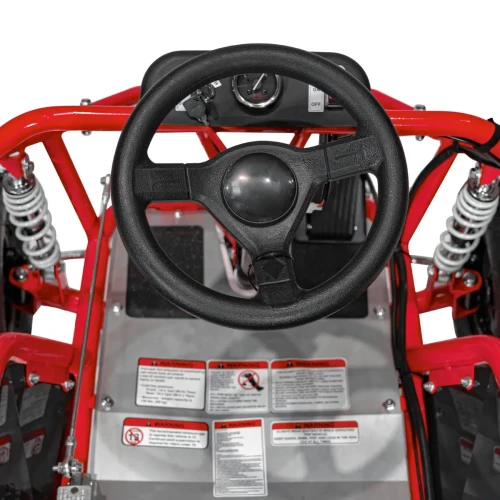 Czerwone auto na akumulator dla 7 latka Buggy dla Dziecka - Gokart MUD MONSTER.webp