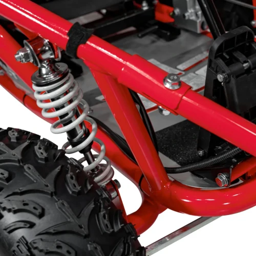 Czerwony samochodzik elektryczny dla dzieci Buggy dla Dziecka - Gokart MUD MONSTER.webp