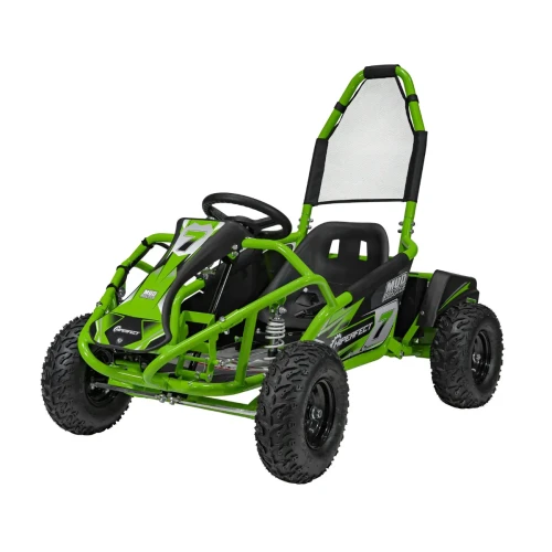 Zielone auto dla dziecka na akumulator Buggy dla Dziecka - Gokart MUD MONSTER.webp