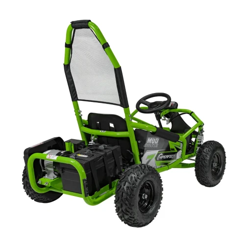 Zielone auto elektryczne dla dzieci Buggy dla Dziecka - Gokart MUD MONSTER.webp
