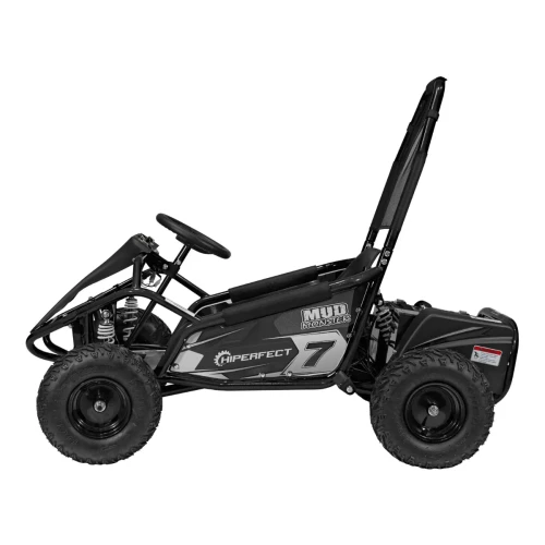 Czarne auto na akumulator dla 5 latka Buggy dla Dziecka - Gokart MUD MONSTER.webp