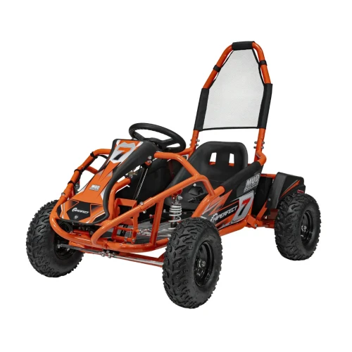 Pomarańczowe auto dla dziecka na akumulator Buggy dla Dziecka - Gokart MUD MONSTER.webp