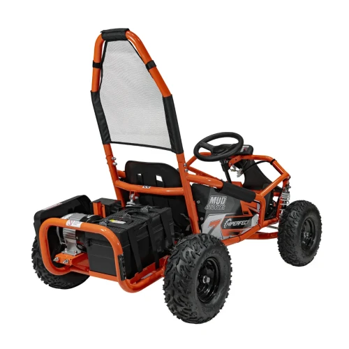 Pomarańczowe auto elektryczne dla dzieci Buggy dla Dziecka - Gokart MUD MONSTER.webp