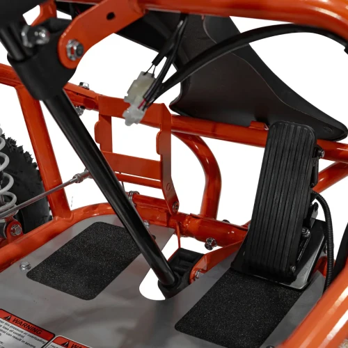 Pomarańczowe auto na akumulator dla 6 latka Buggy dla Dziecka - Gokart MUD MONSTER.webp