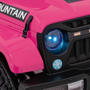 Różowe auto na akumulator dla 5 latka terenowe na pilota - Off Road MOUNTAIN.webp