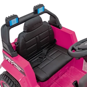 Różowe elektryczne auto dla dzieci terenowe na pilota - Off Road MOUNTAIN.webp