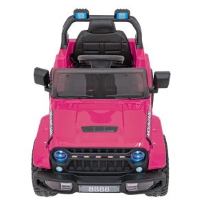 Różowy samochodzik elektryczny dla dzieci terenowe na pilota - Off Road MOUNTAIN.webp