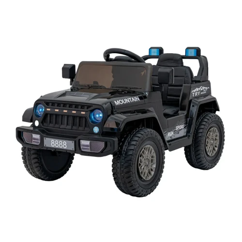 Auto Terenowe na Pilota dla dzieci na akumulator czarne- Off Road MOUNTAIN.webp