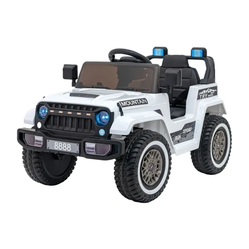 Auto Terenowe na Pilota dla dzieci na akumulator biały Off Road MOUNTAIN.webp