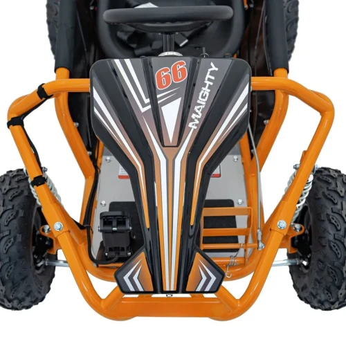 Pomaranczowy elektryczne auto dla dzieci Gokart Elektryczny MAIGHTY.webp
