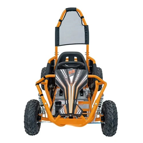 Pomaranczowy samochodzik elektryczny dla dzieci Gokart Elektryczny MAIGHTY.webp