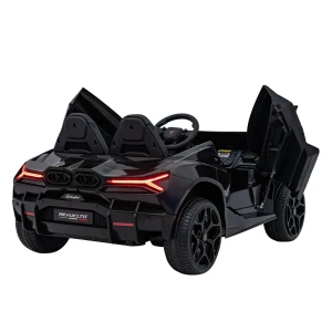 Czarne auto elektryczne dla dzieci Lamborghini Revuelto XL STRONG.webp