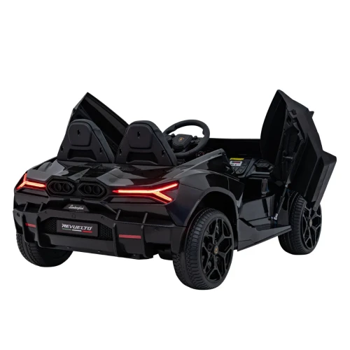 Czarne auto elektryczne dla dzieci Lamborghini Revuelto XL STRONG.webp