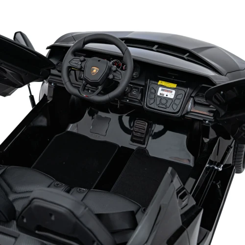 Czarny samochod dla dziecka na pilot  Lamborghini Revuelto XL STRONG (1).webp